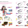 How to Render Attractive Characters with COPIC Markers" by Schiffer Publishing, Ltd. teaches manga techniques for filling shadows and coloring anime eyes and wings, with step-by-step red eye tutorials and succubus character creation tips.