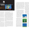 A two-page spread from Schiffer Publishing, Ltd.'s "The 100 Greatest Console Video Games" features a Super Mario World screenshot with game info on the left and four iconic scenes on the right, celebrating the 1988–1998 gaming era.