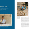 A woman weaves at a loom, while other images show wild silk cocoons and silkworms. "In Search of Wild Silk" by Schiffer Publishing, Ltd. highlights indigenous Indian artisans' traditional spinning and weaving techniques.
