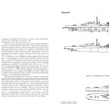 Two side-view diagrams in "Akizuki-Class Destroyers" by Schiffer Publishing, Ltd. show the Japanese Navy’s Akizuki with torpedo damage and hull bends, alongside text on repairs and World War II service history.
