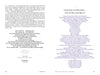 The two-page spread from "Knowing" by Schiffer Publishing, Ltd. features black text with italic purple headings. The left page explores intimacy and divinity; the right delivers affirmations titled FORGIVING OPPRESSION—FOR GIVING POSSIBILITY.