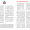 A two-page spread from Schiffer Publishing's The 10th Mountain Division, titled "The Final Campaign: From The Apennines to the Alps," features three-column text, a top left section header, and "Chapter 6" graphic, highlighting WWII Italian campaign actions. No images included.