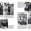 Abyssinian Conquest by Schiffer Publishing, Ltd. features a two-page spread of black-and-white photos showing Ethiopian soldiers, Haile Selassie, and citizens during the 1935 invasion, with captions about preparations for the Italian-Ethiopian War.