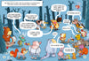 A group of animated woodland animals gathers in a forest, chatting happily in speech bubbles. Inspired by "Paolo, the Sheepdog" from Schiffer Publishing, Ltd., they sit and stand among the trees like characters from a young reader's graphic novel.