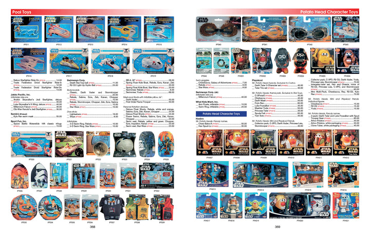 pool toys: star wars super collector's wish book