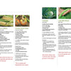 A two-page spread from "Amish Gardens of Lancaster County" by Schiffer Publishing, Ltd. highlights six family recipes inspired by Amish vegetable gardens, each paired with a photo of its main vegetable.