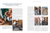 In "Inadan, the Mastery of Tuareg Artisans" by Schiffer Publishing, Ltd., artisan Gabda Oumamama handcrafts a traditional silver Iferouane Cross, showcasing Tuareg culture, skilled techniques, and wearing traditional attire as he displays his finished jewelry.