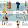 A collage showcases women modeling sustainable pants, tops, dresses, jackets, jumpsuits, skirts, and shorts with descriptions and customizable sizes—all featured in "Sew for Yourself" by Schiffer Publishing, Ltd.