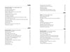 The table of contents for Transformative Grief by Schiffer Publishing, Ltd. lists chapters such as Loss of a Child, Facing Death, Dying, and Relationships—each covering grief and healing—with columns for SEVEN, EIGHT, NINE, and TEN topics and page numbers.