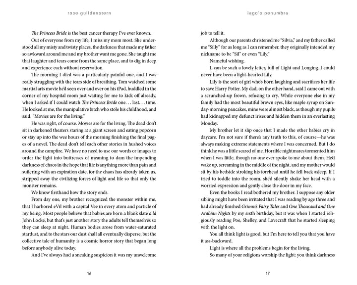 Iago's Penumbra" by Schiffer Publishing, Ltd. features personal essays that blend memoir and visionary fiction, exploring metaphysical themes across its pages.