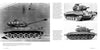Three black and white photos from Schiffer Publishing, Ltd. show the M26 Pershing, an iconic WWII tank, in side and front angled views parked outdoors near buildings—capturing military history in detail.