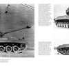 Three black and white photos from Schiffer Publishing, Ltd. show the M26 Pershing, an iconic WWII tank, in side and front angled views parked outdoors near buildings—capturing military history in detail.