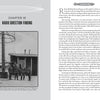 Historical black and white photo from "101 Hours in a Zeppelin" (Schiffer Publishing, Ltd.) shows four men in coats and hats by a tall metal radio antenna outside a building with a wooden hut, evoking early 20th-century airship communications.