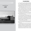 A black-and-white photo of WWI airship Zeppelin LZ 120 in a hangar, a diagram, and history about its transatlantic flights appear in "101 Hours in a Zeppelin" by Schiffer Publishing, Ltd., featuring Chapter 12: LZ 120.
