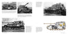 A two-page spread from Schiffer Publishing’s "Ferdinand/Elefant" features historical photos, a technical cutaway illustration of the German tank destroyer, and text on its Porsche Tiger-based design and WWII combat history.