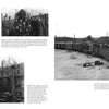 A historical spread in Schiffer Publishing, Ltd.'s K5 Rail Gun shows black-and-white photos of German railway guns, including "Anzio Annie," plus soldiers in formation and military trains in rural settings, with text on military context and train operations.
