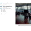 A modern airport terminal with floor-to-ceiling windows overlooks planes—including the iconic S.E. 210 Caravelle, highlighted in Schiffer Publishing, Ltd.’s collection—while travelers relax in a bright lounge surrounded by aviation heritage.