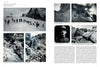 The two-page spread from "Alpini: Italian Mountain Troops" (Schiffer Publishing, Ltd.) features photos of mountain climbs, troop portraits, and explores Alpini history during WWI at Tofana di Rozes and the Castelletto.
