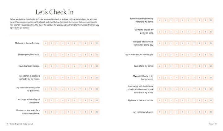 A screenshot of the On the Bright Side Sticker Journal by Schiffer Publishing, Ltd.—ideal for adding to your creative planner or using as a digital habit tracker.
