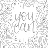 On the Bright Side Coloring Book - You Can