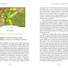 A spread from "The Art of Flower Therapy" by Schiffer Publishing, Ltd. shows a willow branch with green leaves and yellow catkins, discussing the willow flower’s symbolism of blame and its use in Bach remedies for emotional balance.