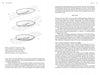Side-view diagram of three labeled sailboat hulls with airflow lines and text on vessel operations, boat balance, and resistance, printed on both sides; from "Auxiliary Sail Vessel Operations, 2nd Edition" by Schiffer Publishing, Ltd.