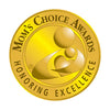 A gold seal reading "Moms Choice Awards Honoring Excellence" surrounds abstract figures, ideal for celebrating Schiffer Publishing, Ltd.’s "The Solar System," a book that inspires problem-solving and curiosity about space.